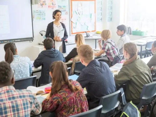 studenti durante i corsi di lingua